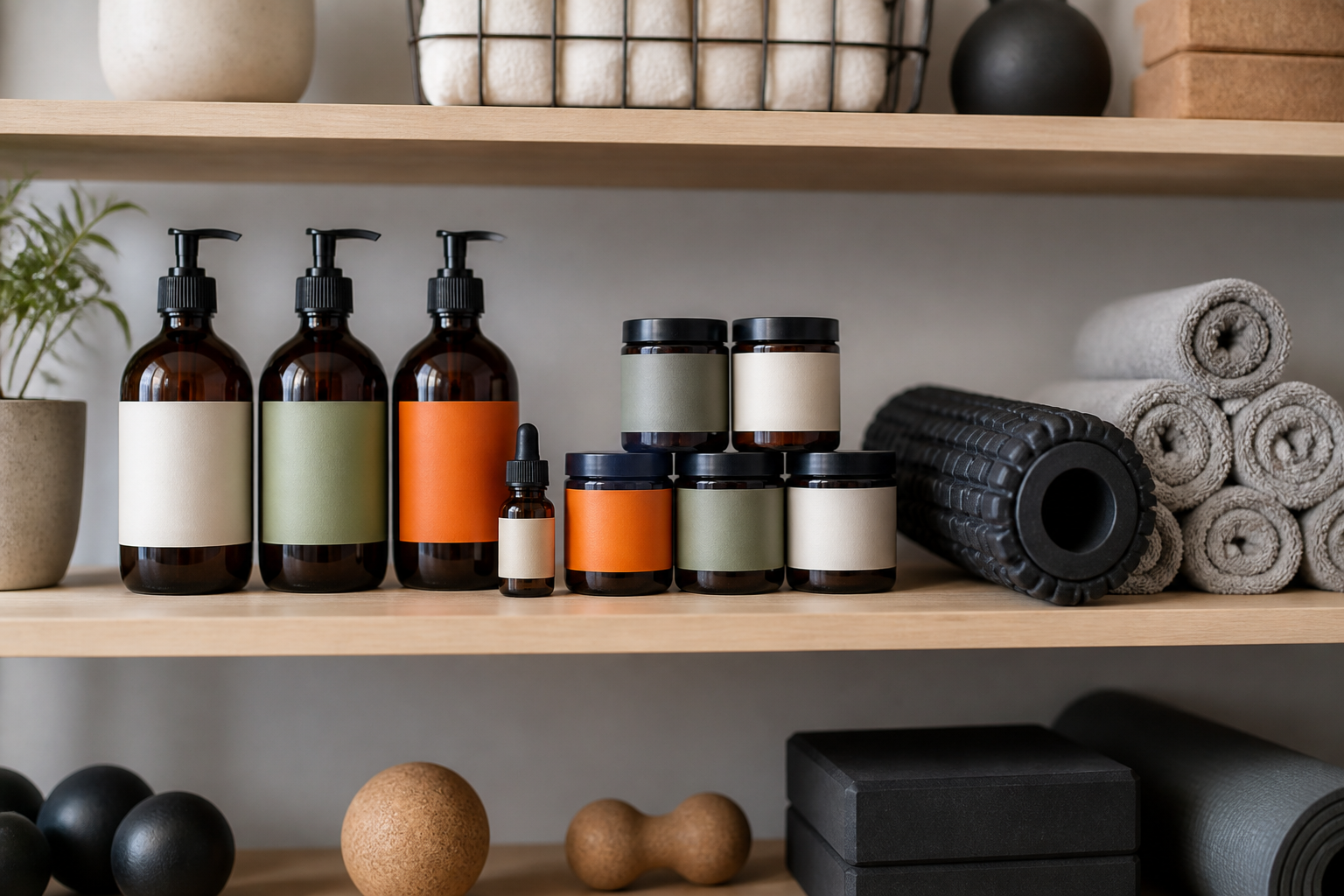 Sunlit Wellness Lounge with Star Tokens
